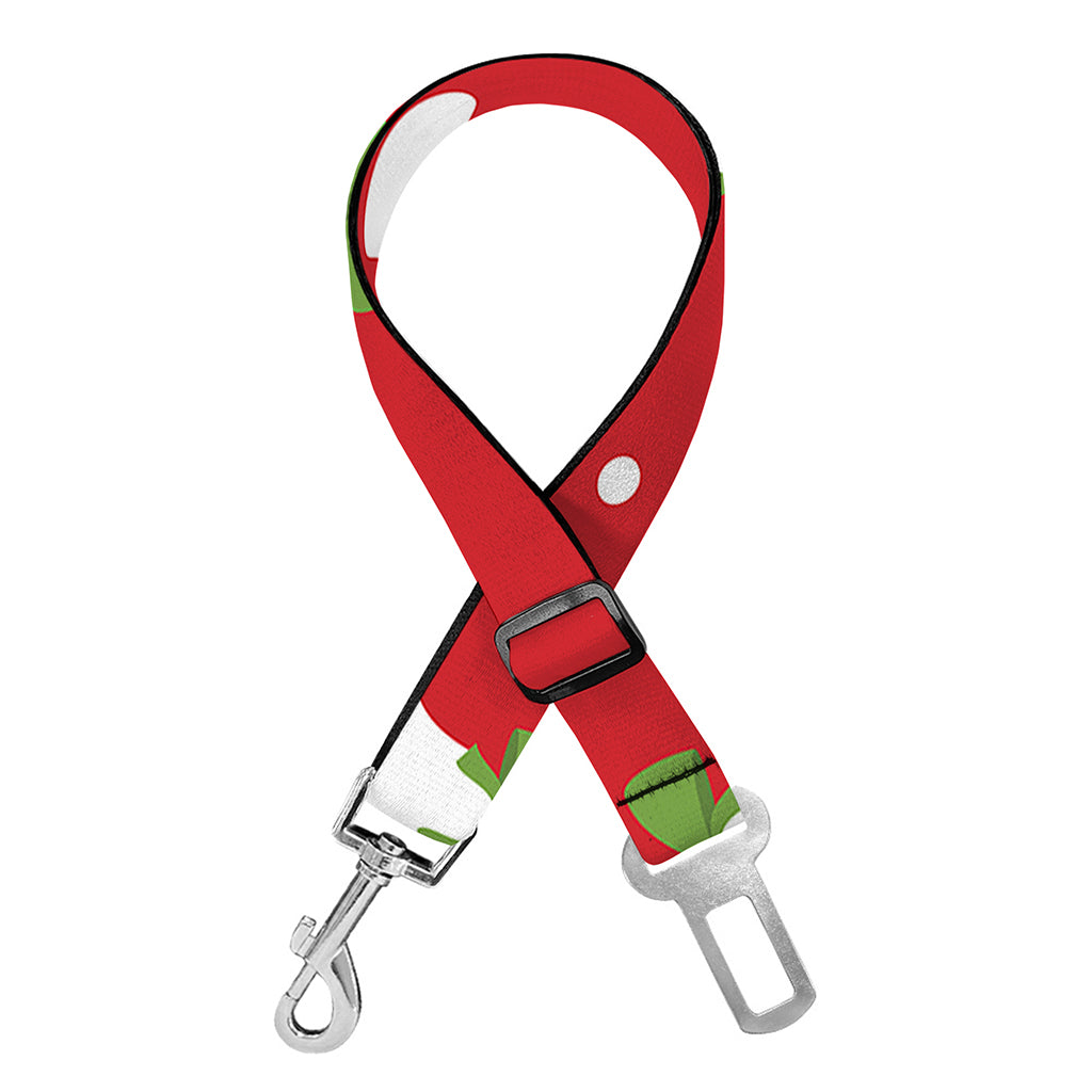 Cute Christmas Bell Pattern Print Dog Seat Belt