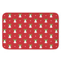 Cute Christmas Bell Pattern Print Indoor Door Mat