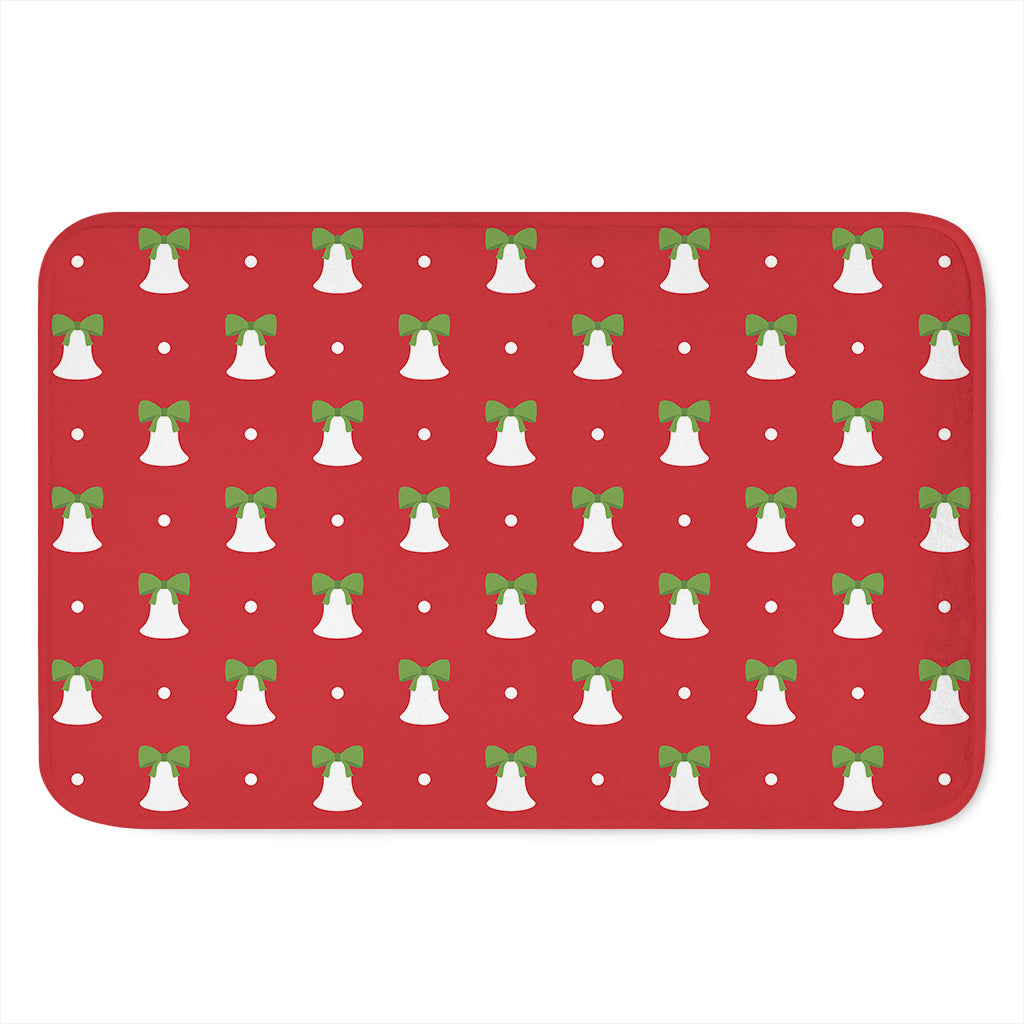 Cute Christmas Bell Pattern Print Indoor Door Mat