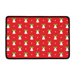 Cute Christmas Bell Pattern Print Kitchen Mat