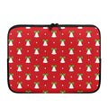Cute Christmas Bell Pattern Print Laptop Sleeve