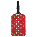 Cute Christmas Bell Pattern Print Luggage Tag