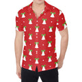 Cute Christmas Bell Pattern Print Men's Shirt