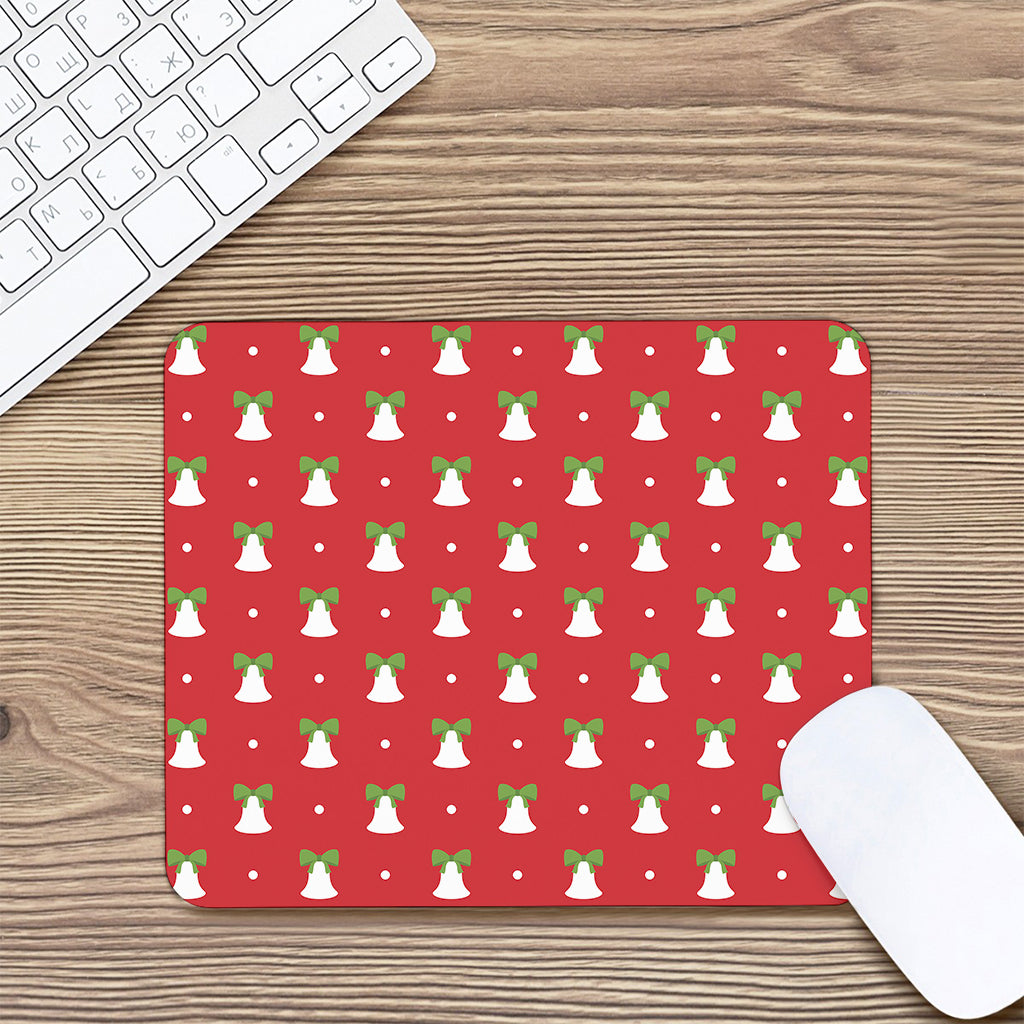 Cute Christmas Bell Pattern Print Mouse Pad