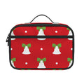 Cute Christmas Bell Pattern Print Portable Lunch Bag