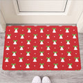 Cute Christmas Bell Pattern Print Rubber Doormat