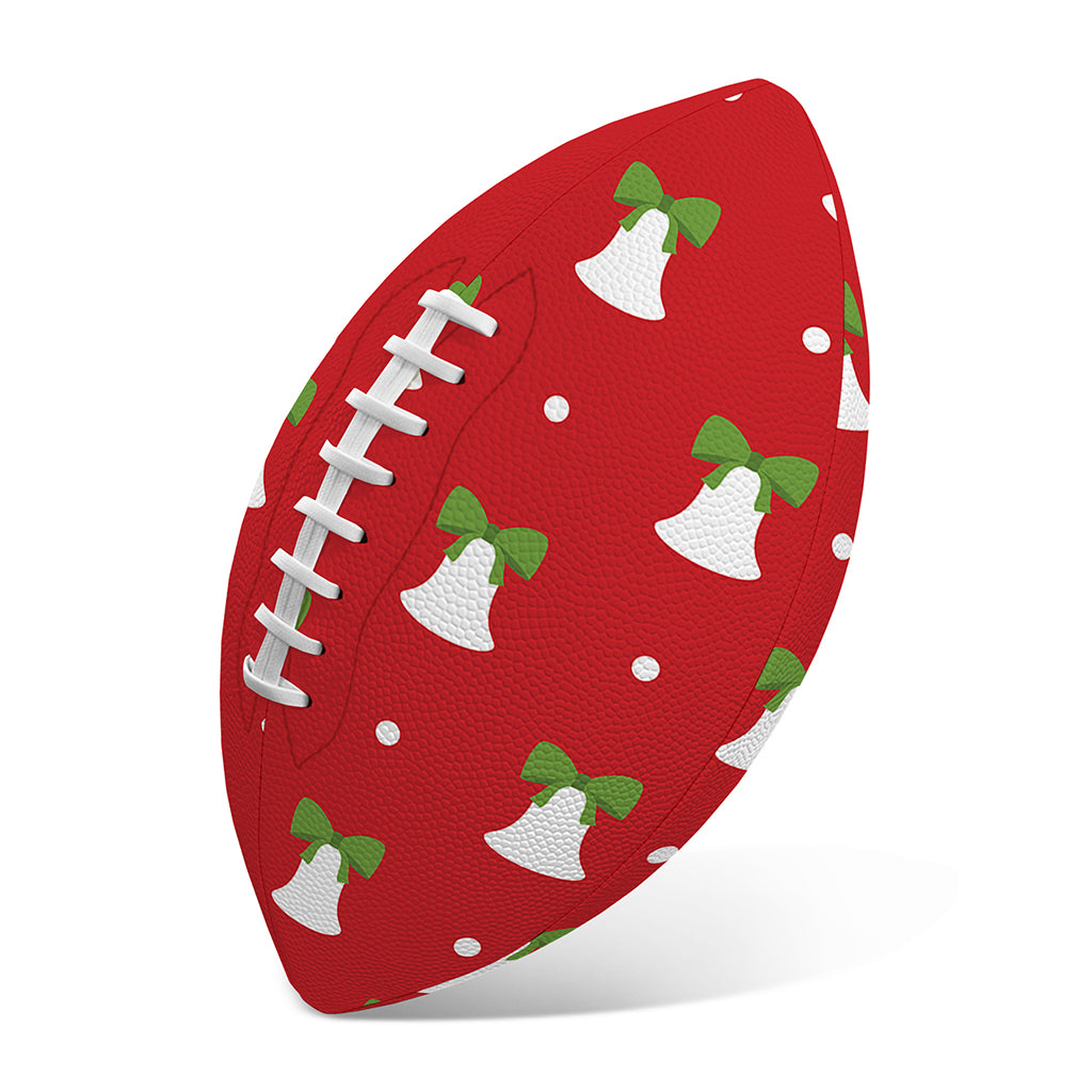 Cute Christmas Bell Pattern Print Rugby Ball