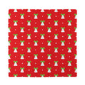 Cute Christmas Bell Pattern Print Silk Bandana