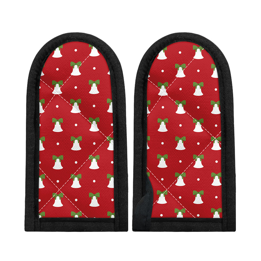 Cute Christmas Bell Pattern Print Skillet Handle Cover