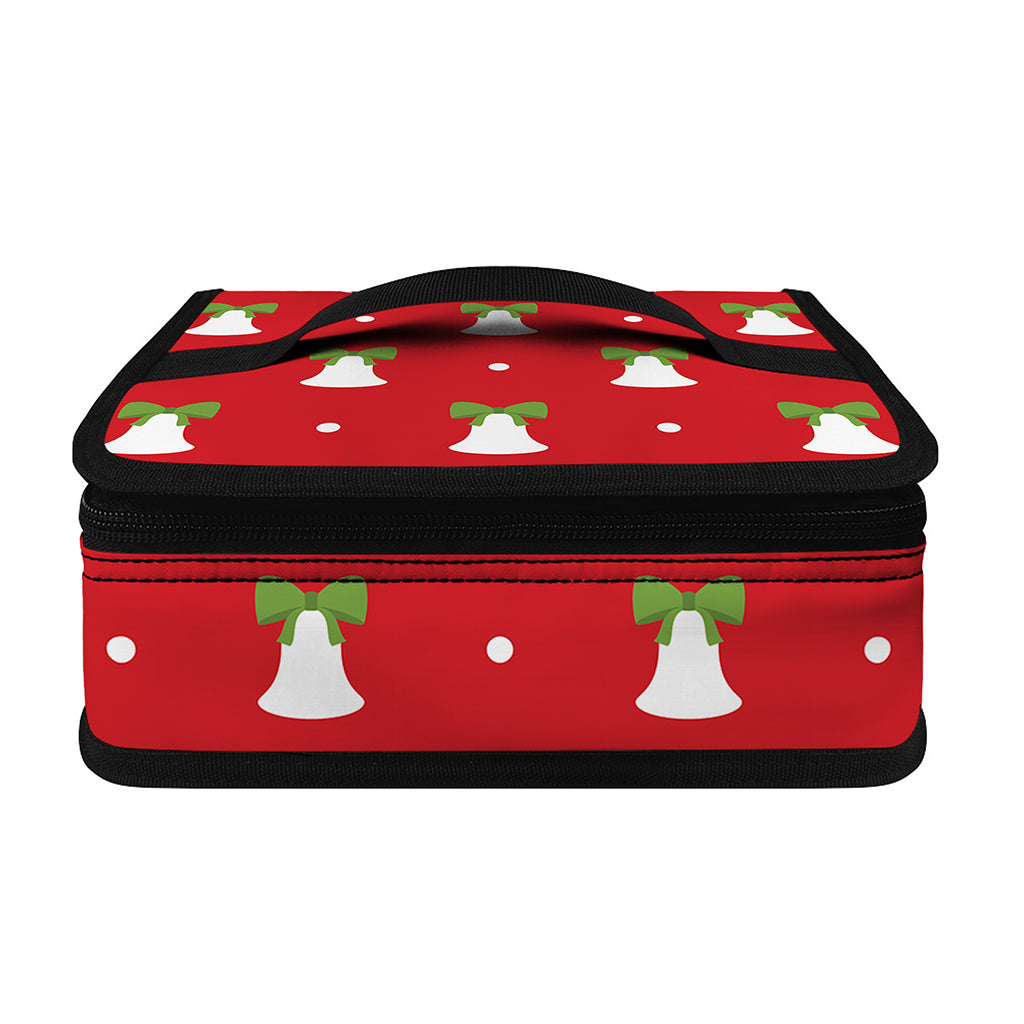 Cute Christmas Bell Pattern Print Small Lunch Bag