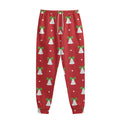 Cute Christmas Bell Pattern Print Sweatpants