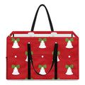 Cute Christmas Bell Pattern Print Utility Tote Bag