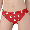 Cute Christmas Bell Pattern Print Women's Panties