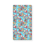 Cute Christmas Elements Pattern Print Baby Crib Sheet