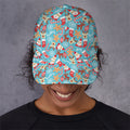 Cute Christmas Elements Pattern Print Baseball Cap