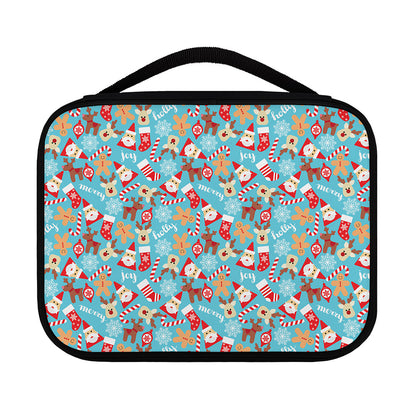 Cute Christmas Elements Pattern Print Classic Bible Case