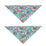 Cute Christmas Elements Pattern Print Dog Bandana