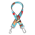 Cute Christmas Elements Pattern Print Dog Seat Belt