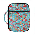 Cute Christmas Elements Pattern Print Front Pocket Bible Bag