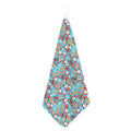Cute Christmas Elements Pattern Print Hand Towel
