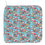 Cute Christmas Elements Pattern Print Hand Towel