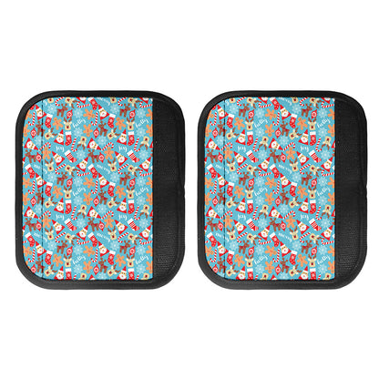 Cute Christmas Elements Pattern Print Handle Covers