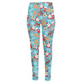Cute Christmas Elements Pattern Print High-Waisted Pocket Leggings