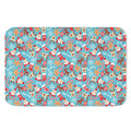 Cute Christmas Elements Pattern Print Indoor Door Mat