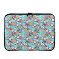 Cute Christmas Elements Pattern Print Laptop Sleeve