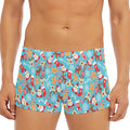 Cute Christmas Elements Pattern Print Men's Short Boxer Briefs
