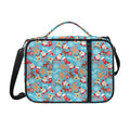 Cute Christmas Elements Pattern Print Shoulder Strap Bible Bag