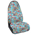 Cute Christmas Elements Pattern Print Waterproof Car Seat Cover