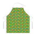Cute Christmas Emoji Pattern Print Adjustable Apron