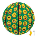 Cute Christmas Emoji Pattern Print Basketball