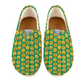 Cute Christmas Emoji Pattern Print Casual Shoes