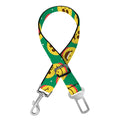 Cute Christmas Emoji Pattern Print Dog Seat Belt