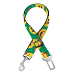 Cute Christmas Emoji Pattern Print Dog Seat Belt