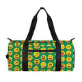 Cute Christmas Emoji Pattern Print Gym Bag