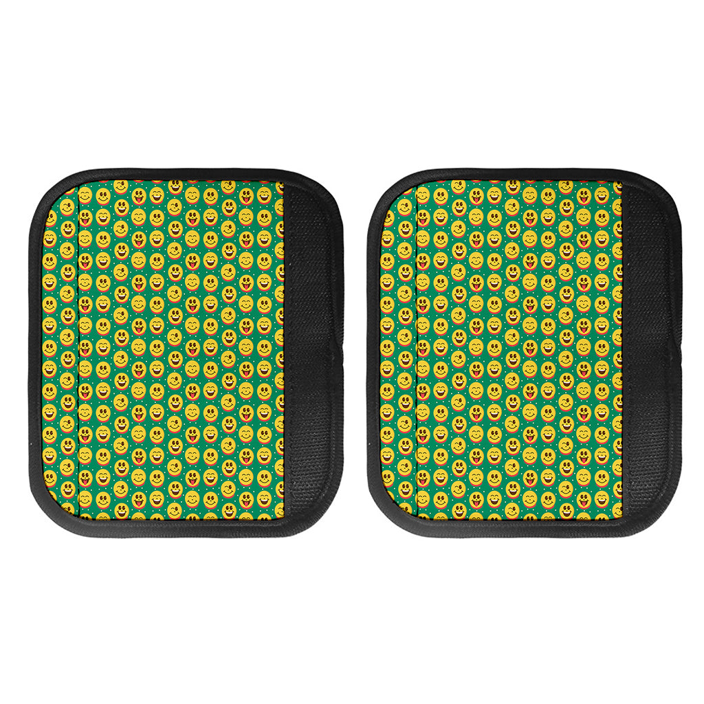 Cute Christmas Emoji Pattern Print Handle Covers