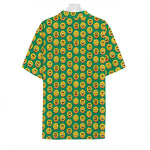 Cute Christmas Emoji Pattern Print Hawaiian Shirt