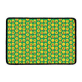 Cute Christmas Emoji Pattern Print Kitchen Mat