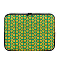 Cute Christmas Emoji Pattern Print Laptop Sleeve