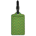 Cute Christmas Emoji Pattern Print Luggage Tag