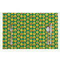 Cute Christmas Emoji Pattern Print Placemat