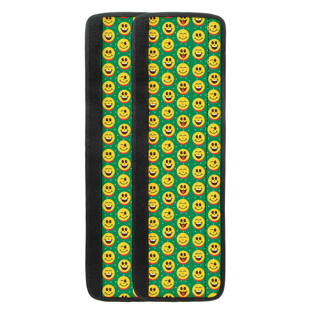 Cute Christmas Emoji Pattern Print Refrigerator Handle Covers