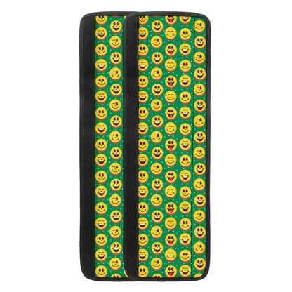 Cute Christmas Emoji Pattern Print Refrigerator Handle Covers