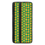 Cute Christmas Emoji Pattern Print Refrigerator Handle Covers