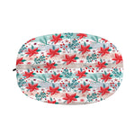Cute Christmas Poinsettia Pattern Print Car Side Mirror Covers