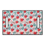 Cute Christmas Poinsettia Pattern Print Golf Cart Seat Cover