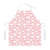 Cute Cloud Pattern Print Adjustable Apron